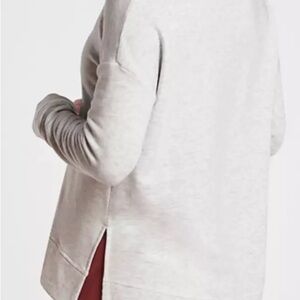 Athleta  Gray Sweatshirt size L super soft